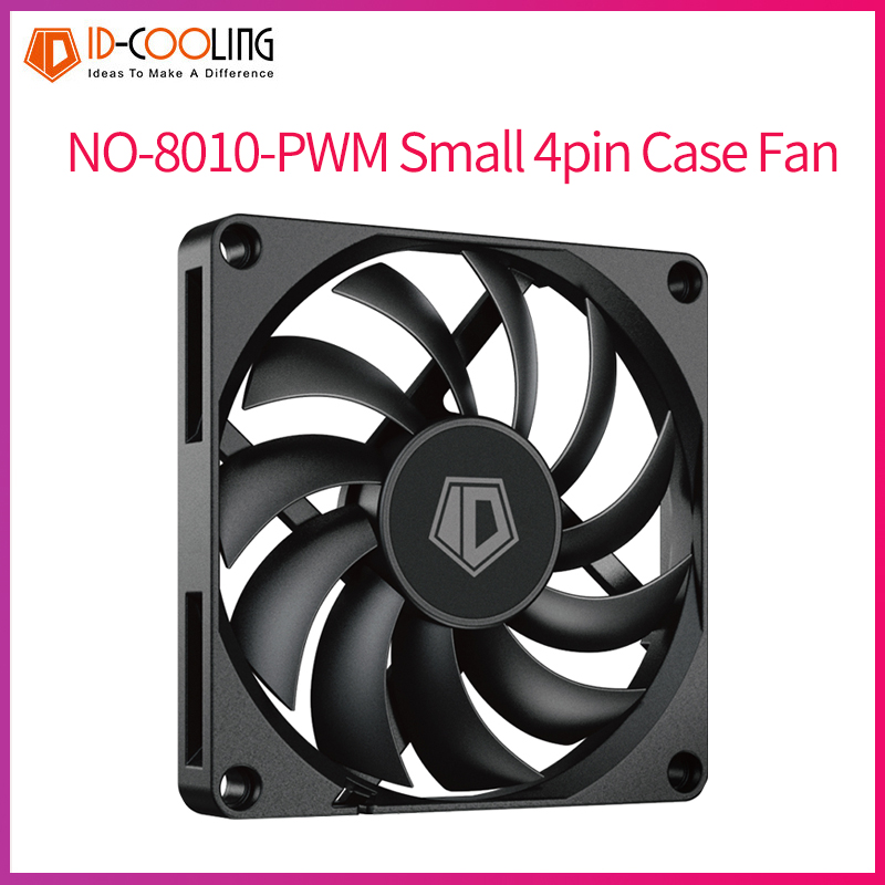 Case Fan Controller - ID-COOLING NO-8010-PWM صغير 4pin مروحة 8
