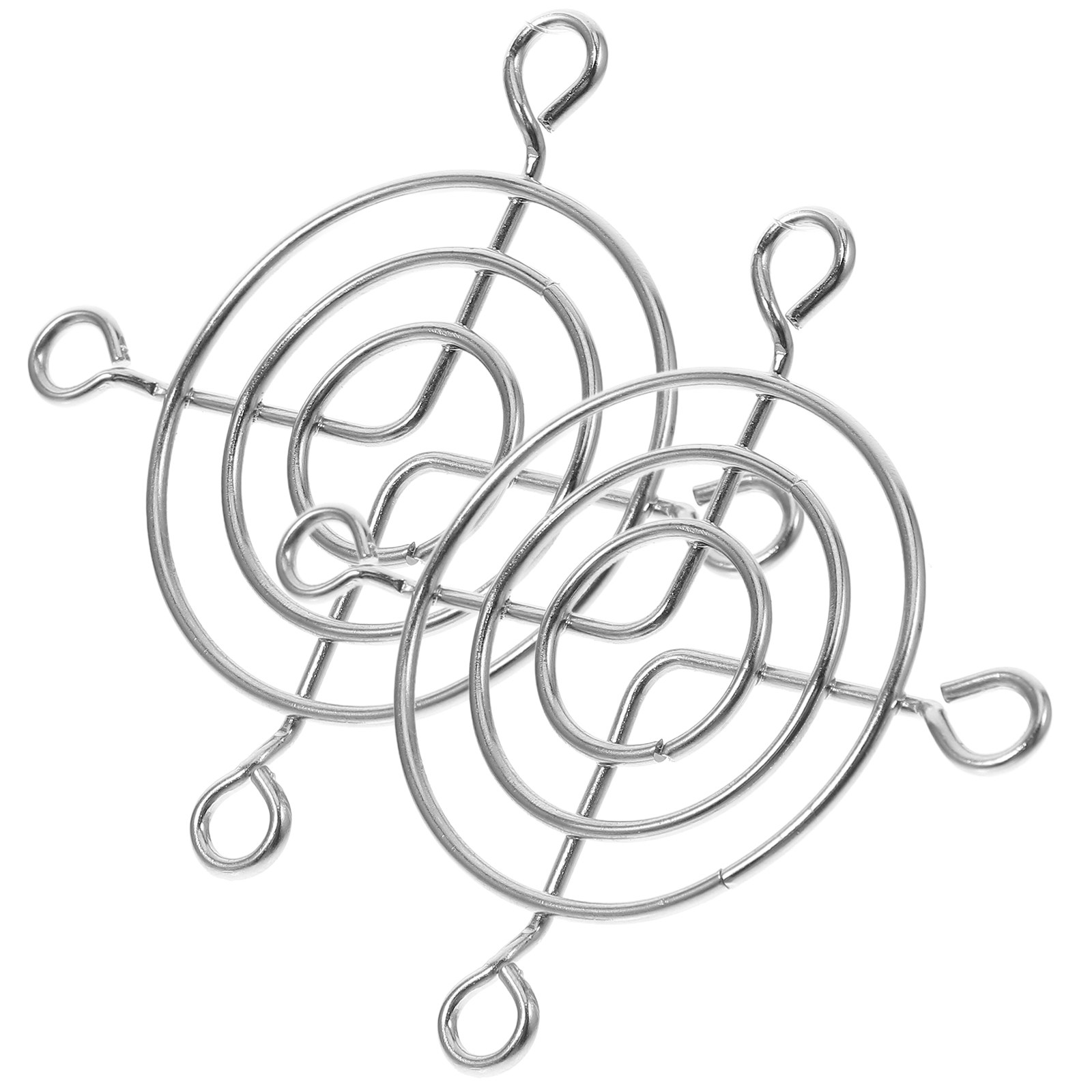 Case Fans - قطعتان من شبكة حماية معدنية مطلية