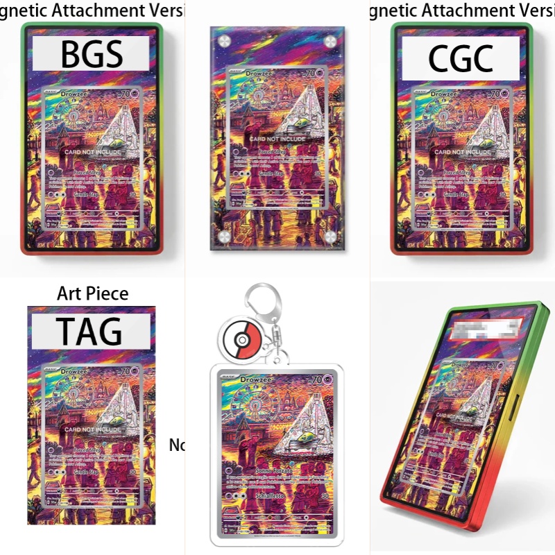 Case Fans - حافظة عرض فنية لبطاقات بوكيمون TCG