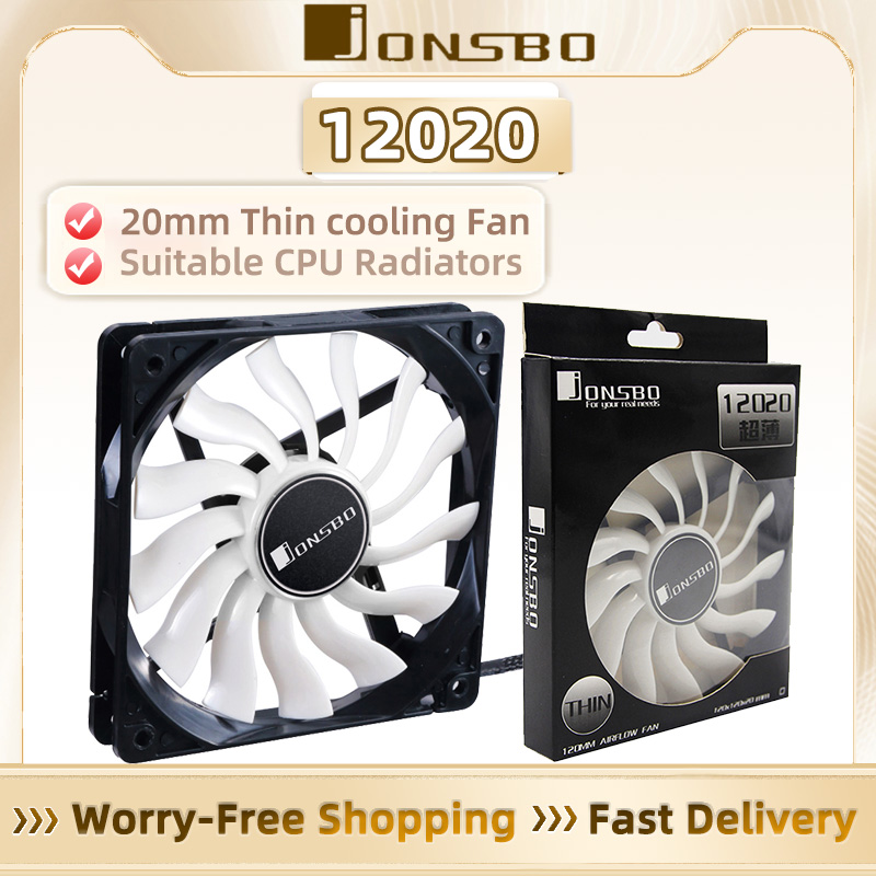JONSBO 12020 120mm DC 12V 3Pin - مراجعة Pc Chassis وسعره
