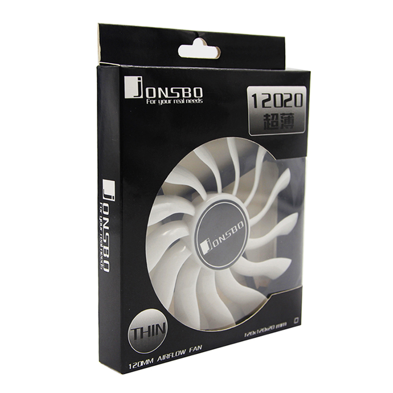 JONSBO 12020 120mm DC 12V 3Pin - مراجعة Pc Chassis وسعره
