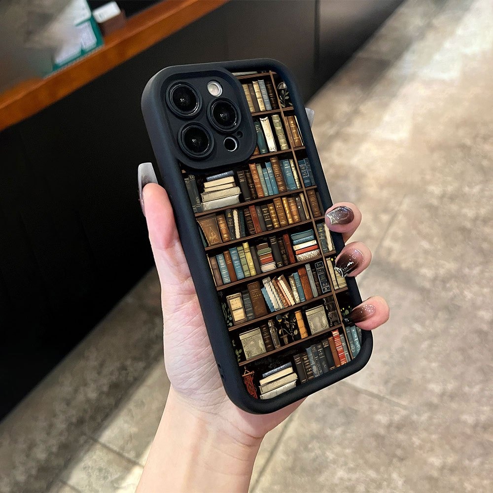 غطاء هاتف بتصميم رف كتب إبداعي - مراجعة Computer Case وسعره