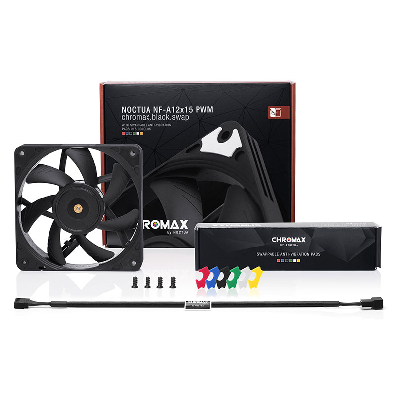 نوكتكا NF-A12x15 بوم كروماكس.  - مراجعة Case Fan Controller وسعره