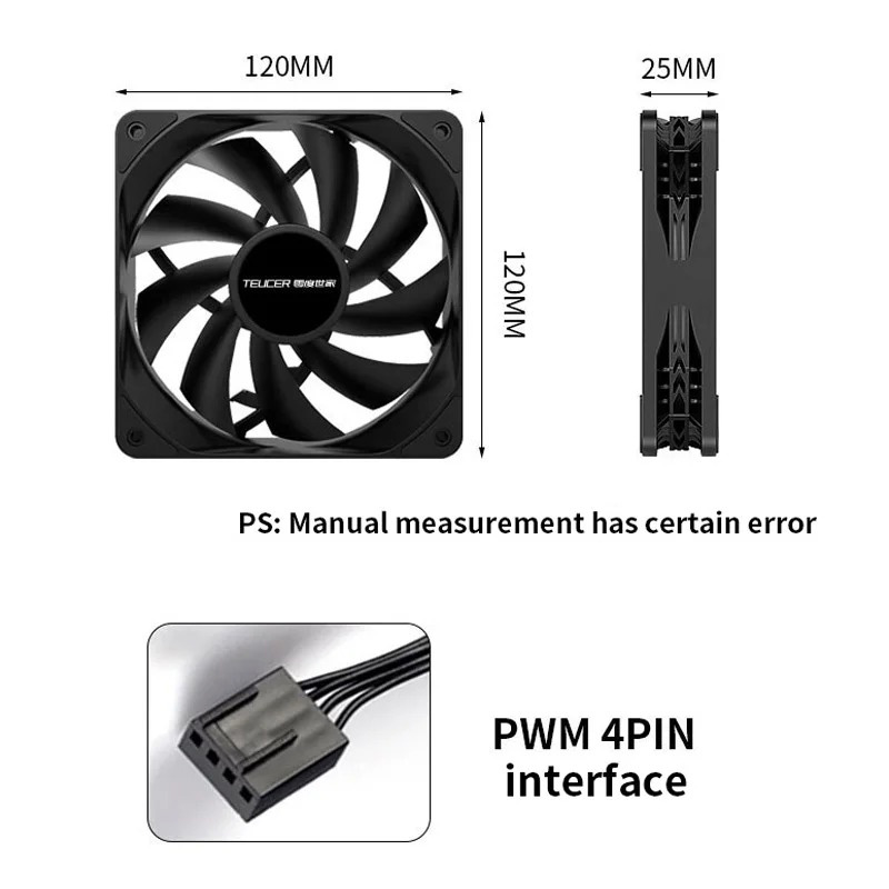 مروحة كمبيوتر صامتة للتحكم في  - مراجعة Case Fan Controller وسعره