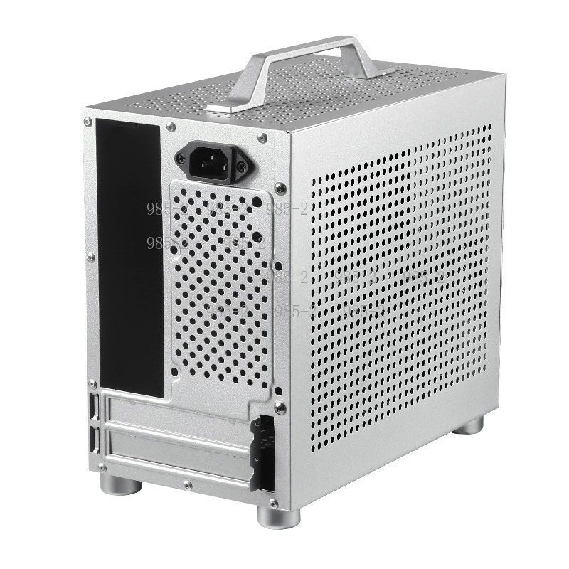 هيكل كمبيوتر صغير الحجم مع مقب - مراجعة Pc Chassis وسعره
