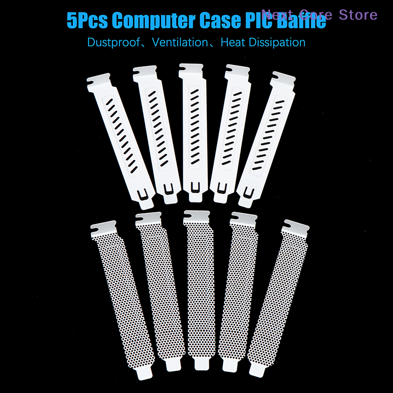 [NC] 5 قطع غطاء فتحة PCI لفلتر - مراجعة Dust Filter Pc وسعره