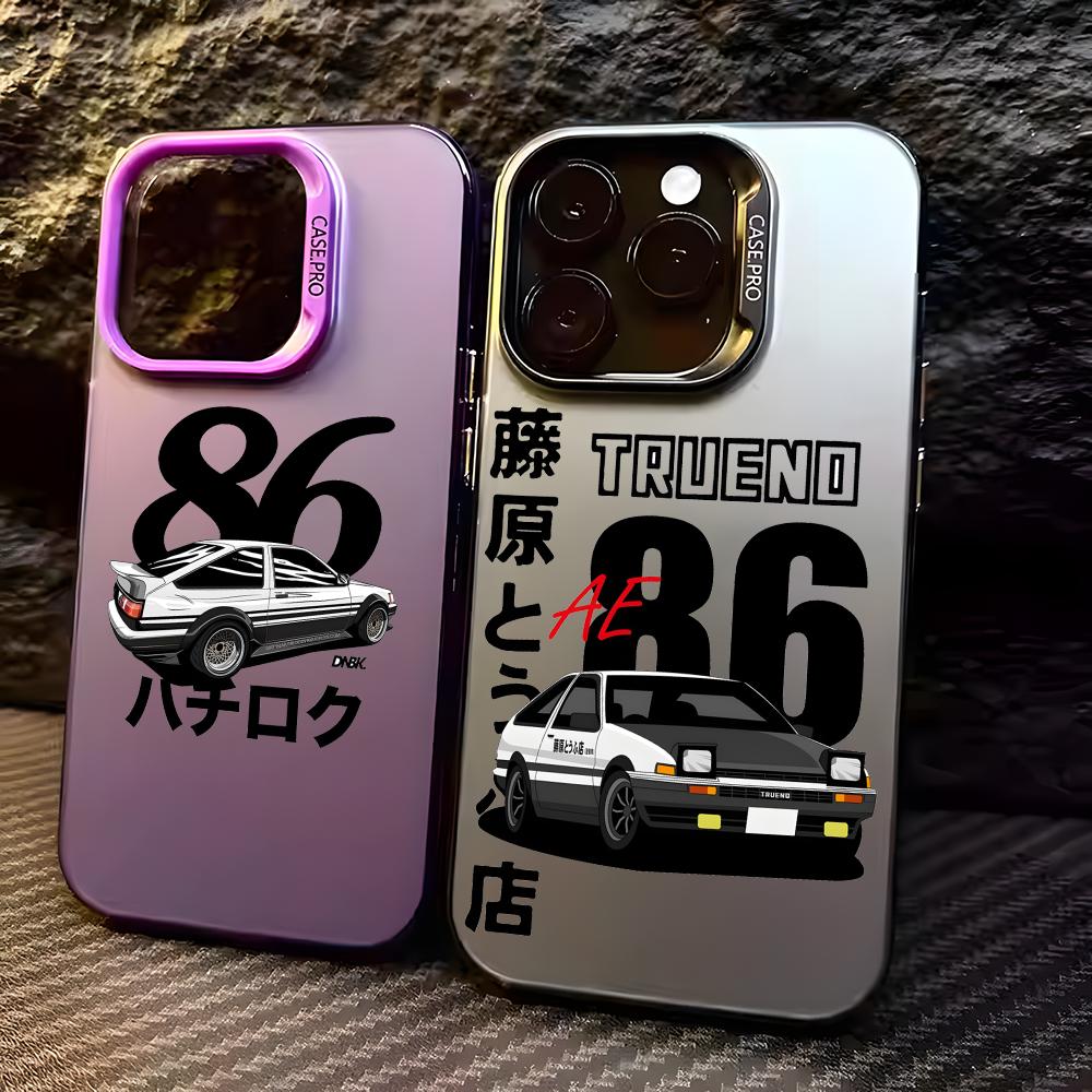 جراب هاتف أنيمي I-Initial D AE - مراجعة Matte Pc Case وسعره
