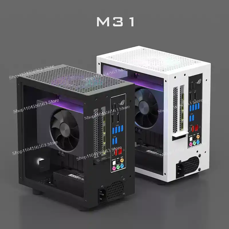 علبة كمبيوتر M21 / M31 Mini IT - مراجعة Atx Case وسعره