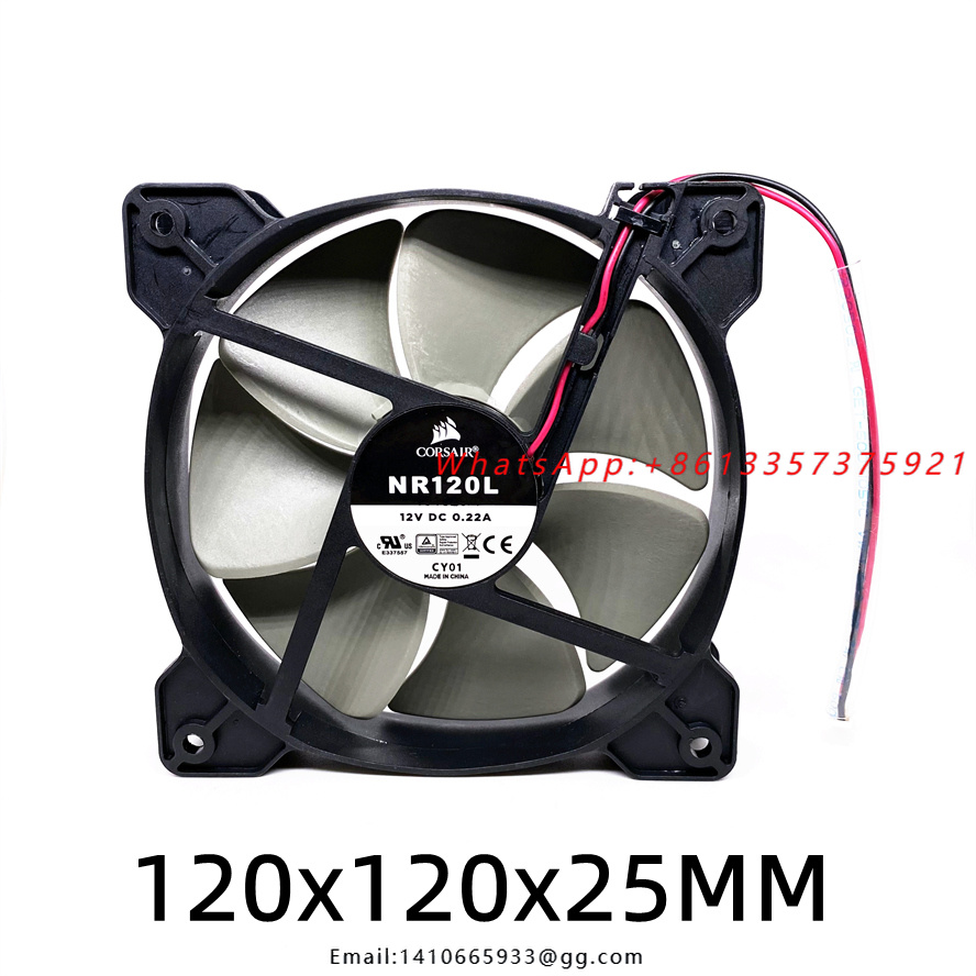 مروحة تبريد كورسير 12025 مقاس  - مراجعة Case Fans وسعره